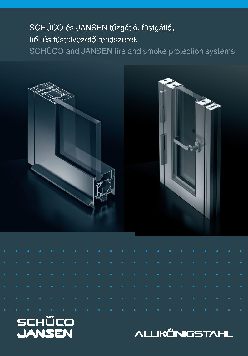 Schüco Tűzgátló katalógus borító