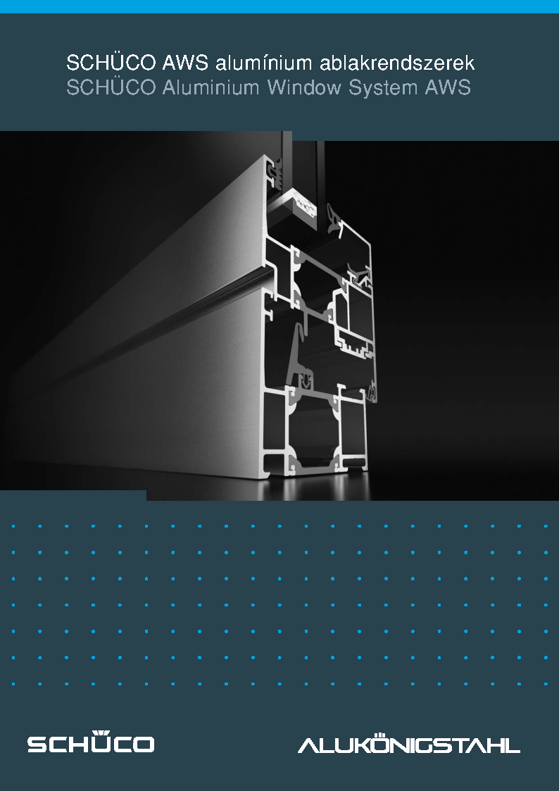 Schüco AWS katalógus borító