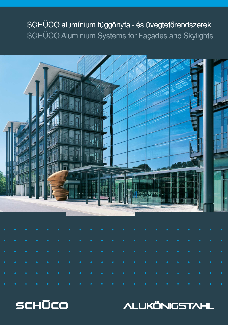 Schüco Függönyfal katalógus borító