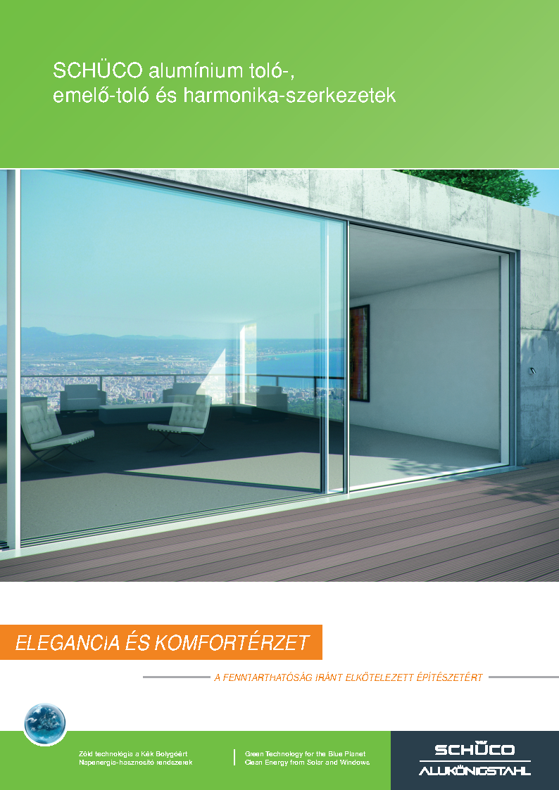 Schüco Toló katalógus borító
