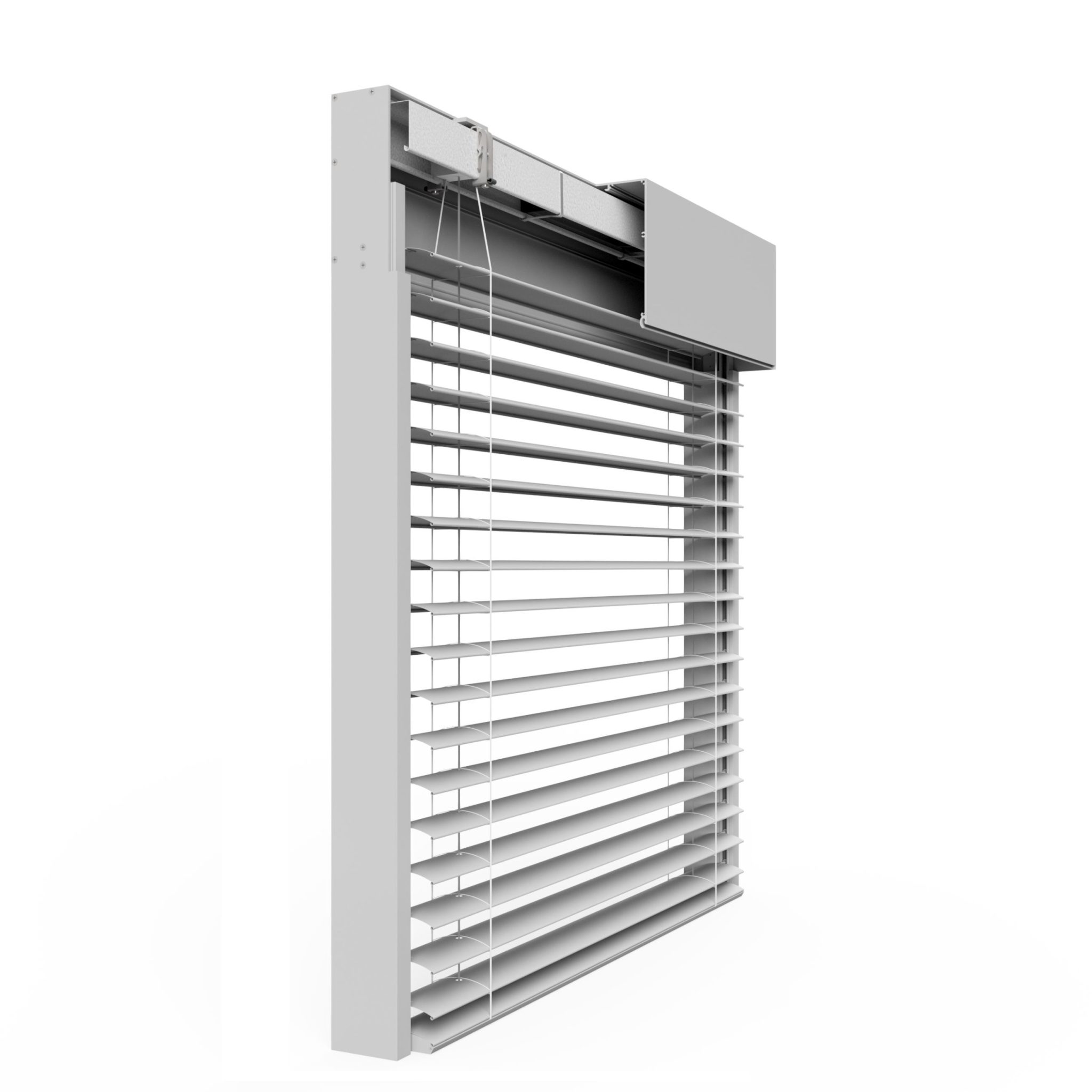 Extrudált védőtetős önhordó zsaluzia