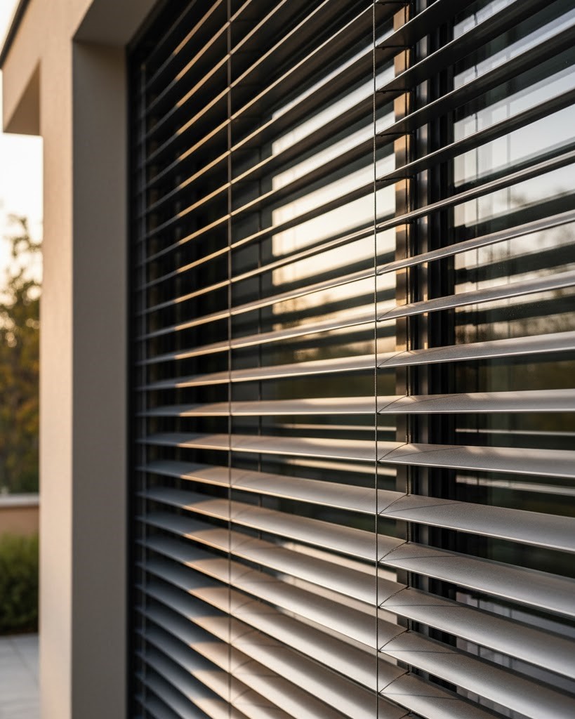 Hatékony árnyékolás zsaluziával