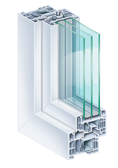 Kömmerling 88 MD Ablak