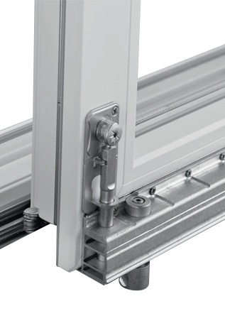 Komfort- működtetésű toló-bukó