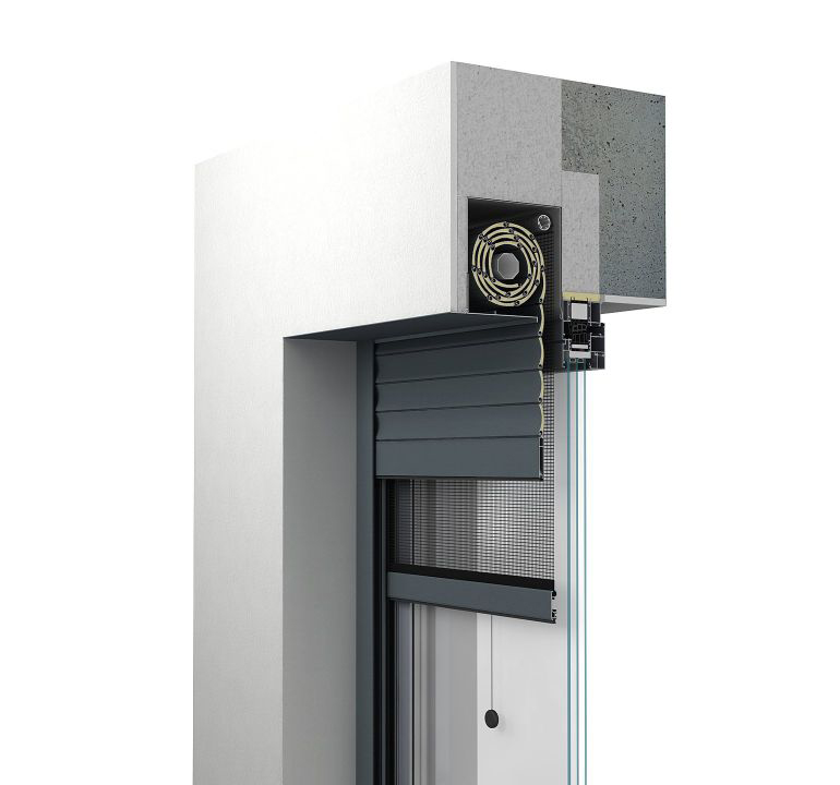 ALUMÍNIUM TOKOS MŰANYAG VAKOLHATÓ ROVARHÁLÓVAL KOMBINÁLT REDŐNY